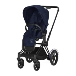 Cybex Priam 4 Rebellious Luxury Seat Pack - Denim Blue | Navy Blue Outlet