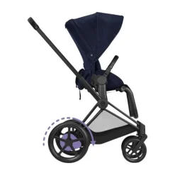 Cybex Priam 4 Rebellious Luxury Seat Pack - Denim Blue | Navy Blue Outlet