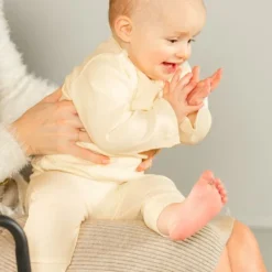 DAY Broekje Rib - Cream - Mt. 62/68 Best