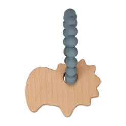 DAY Dierenfiguren Bijtring - Silicone - Neushoorn - Ivory Cream Best