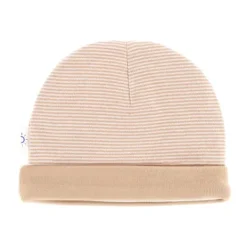 DAY Mutsje Gestreept - Mocha - 0-6 Mnd Discount