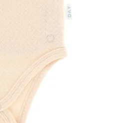 DAY Overslagromper Korte Mouw Ronde Kraag - Mt. 50/56 - Apricot Online