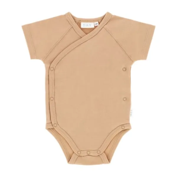 DAY Overslagromper Korte Mouw - Mt. 50/56 - Mocha Hot