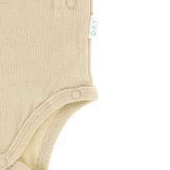 DAY Overslagromper Lange Mouw Rib - Mt. 74/80 - Cappuccino Clearance