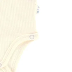 DAY Overslagromper Lange Mouw Rib - Mt. 50/56 - Cream