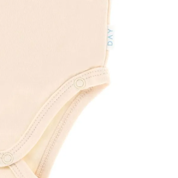 DAY Overslagromper Lange Mouw - Mt. 62/68 - Apricot Sale