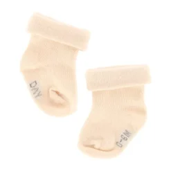 DAY Sokjes Gestreept - Apricot - 0-6 Mnd Outlet