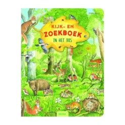 Deltas Kinderboekje - Kijk En Zoekboek In Het Bos New