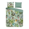Good Morning Descanso Organic Dekbedovertrek Green 200 x 200 / 220 cm Online