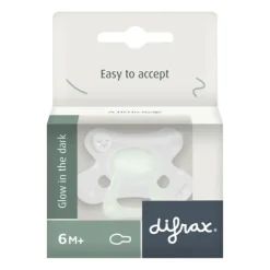 Difrax Combi Fopspeen Nacht Baba 6+ Mnd Hot