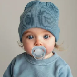 Difrax Dynamic Lovi Prime Fopspeen - 6-18mnd - 2st. - Baby Blue / Blue Clearance