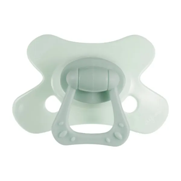 Difrax Fopspeen Naturel Edelsteen - Grey Agate - 18+ Mnd Clearance