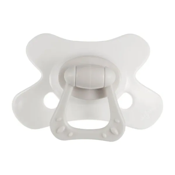 Difrax Fopspeen Naturel Edelsteen - Grey Agate - 18+ Mnd Clearance