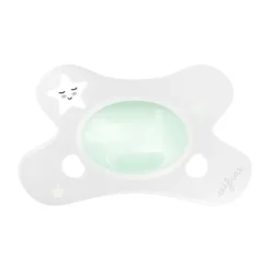 Difrax Natural Fopspeen Nacht Nina 0-6 Mnd Hot