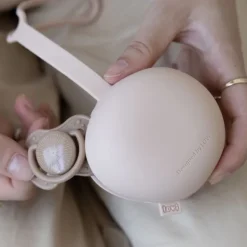 Difrax Siliconen Fopspeenhouder - Pistachio Hot