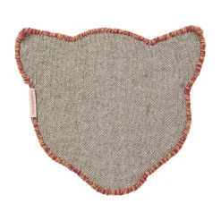 Doing Goods Wanddecoratie - Tapis Amis - Tula Wijze Tijger Dierenkop Hot