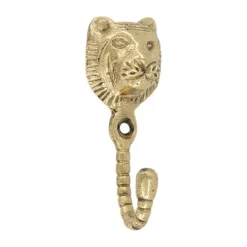 Doing Goods Wandhaak - Sunshine Tijger - Messing Outlet