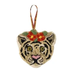 Doing Goods Wandhanger Dierenkop - Tapis Amis - Floral Witte Tijger Discount