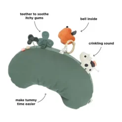 Done by Deer Activiteitenkussen - Tiny Farm - Green New