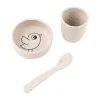 Done by Deer Birdee Eerste Maaltijd Set Sand