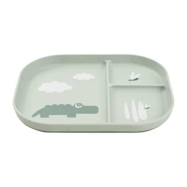 Done by Deer Croco Compartiment Bord - Green Best