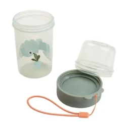 Done by Deer Croco 2-Way Snackbox - Large - Green Discount