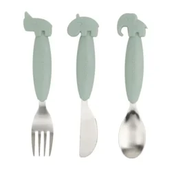 Done by Deer Deer Friends Bestekset Green New