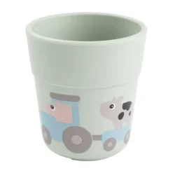 Done by Deer Foodie Dinerset met Zuignap - Tiny Farm - Groen Outlet