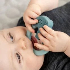 Done by Deer Friends Bijtring Green / Blue 2 Stuks Best