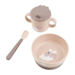 Done By Deer Happy Clouds First Meal Eetset - Green Discount