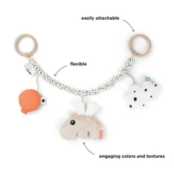 Done by Deer Happy Clouds Wagenspanner Sand Clearance