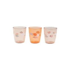 Done by Deer Happy Clouds Kinderglas - 3 Stuks - Green New