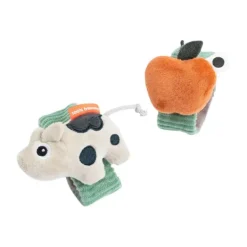 Done by Deer Polsrammelaar Set - Tiny Farm - Dotti Green - 2 Stuks Discount