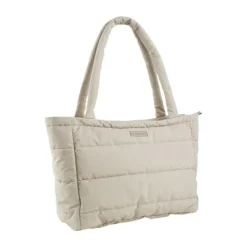 Done By Deer Quilted Changing Tote Bag Black New