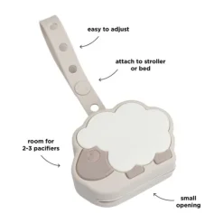 Done by Deer Sheepy Fopspeendoosje - Silicone - Sand Outlet