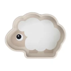 Done by Deer Sheepy Stick&Stay Bordje - Silicone - Sand Sale