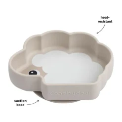 Done by Deer Sheepy Stick&Stay Bordje - Silicone - Sand Sale