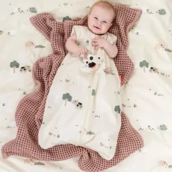 Done By Deer Slaapzak - Tiny Farm - TOG 1.0 - 70 cm - Sand Discount