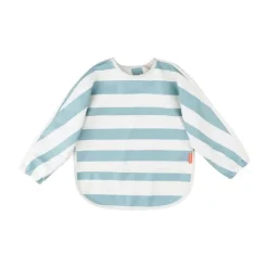 Done By Deer Stripes Slab - Met Mouwen - Blue Hot