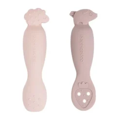 Done by Deer Tiny Farm Oefen Lepel Set - Powder Online