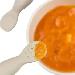 Done by Deer Tiny Farm Oefen Lepel Set - Powder Online