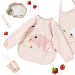 Done by Deer Tiny Farm Slab Met Mouw - Powder New