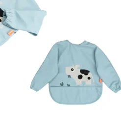 Done by Deer Tiny Farm Slab Met Mouw - Blue Discount