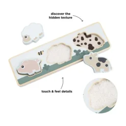 Done by Deer Tiny Farm Voel Puzzel - Colour Mix Hot