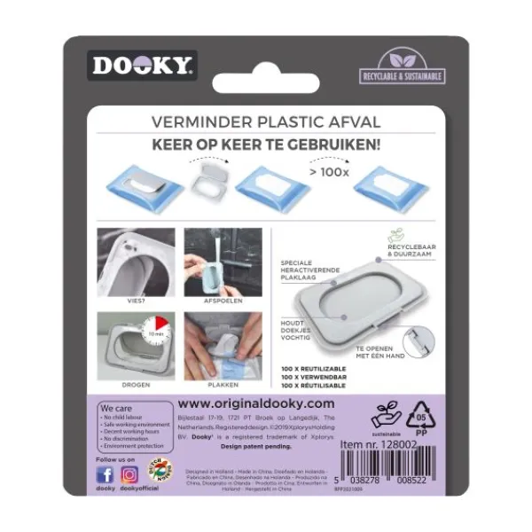Dooky Afsluitdeksel Billendoekjes Online