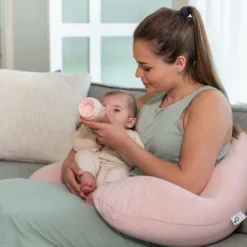 Doomoo Buddy Chine Voedingskussen - Pink Hot