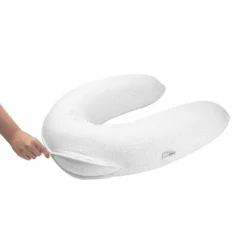 Doomoo Buddy Voedingskussen - Silver Dots New