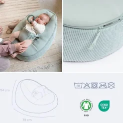 Doomoo Seat'N Grow - Grey Hot