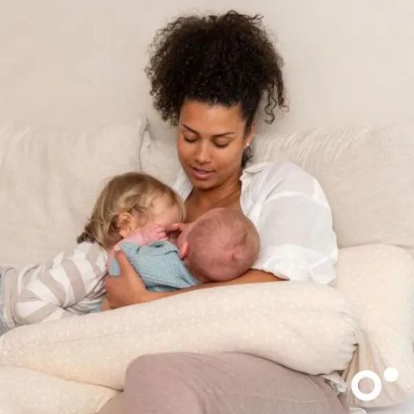 Doomoo Voedingskussen Maxxy - Flowers Sand Hot