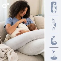 Doomoo Voedingskussen Maxxy - Flowers Sand Hot